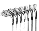 Golf 2022 King Forged Tec X Iron Set (Men's, Right Hand, KBS Tour Lite, Stiff Flex, 5-GW) Cobra