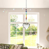 Aunt Gifts from Niece Nephew - Crystal Heart Suncatcher Rainbow Gifts, Popular Ideas Christmas Mother's Day Birthday Gifts for Aunt Auntie Gift, Stained Glass Window Hanging Ornament