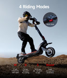 NAVEE XT5 Pro Electric Scooter, 30 mph Speed, 46.6 Miles Range, 2200W Peak Motor, Dual Damping Arm Suspension & Disc Brake, Fast Charging, Adults Teens, 12" Off-Road Tires, Heavy Duty