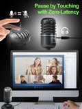 USB Microphone, EMP Desktop Condenser PC Microphones for Steaming Podcast Mic Recording Gaming Zoom Meeting YouTube Moman