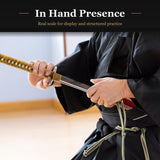 Autumn Crest Katana, 1045 Carbon Steel Hand Forged Full Tang Japanese Sword