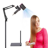 Hair Dryer Stand Holder 360 Rotate Hair Dryer Holder Stand Femeoum