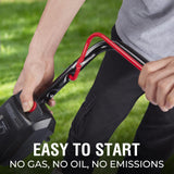 PowerSmart 80V MAX 21in. Cordless Push Lawn Mower, 3-in-1 Brushless Battery Lawn Mower with 6.0Ah Battery and Charger (DB2821)