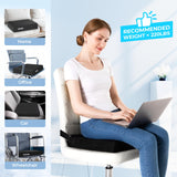 Cooling Gel Wheelchair Seat Cushion for Sciatica, Back, Pressure Sore and Ulcer Pain Relief