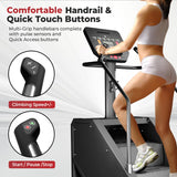 GMWD Stair Stepper Machine, Commercial Grade Stair Climber with Bluetooth, Stair Machine for Cardio, 15 Resistance Levels, 24-164 Steps/Min, Exercise Machine with LED Display for Home