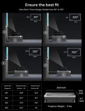 AWOL VISION LTV-2500 4K UHD Ultra Short Throw Triple Laser Projector with Dolby Vision & Atmos, Active 3D, 150", HDR10+, UST Laser TV Projector (Fire TV Stick 4K Max included)