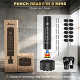 XDDIAS 67"/70'' Freestanding Punching Bag, Heavy Boxing Bag, Adult/Men Stand Kickboxing Bag for MMA Martial Arts Boxing Traning