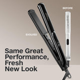 Paul Mitchell Style+ 1" Ceramic Flat Iron, Adjustable Heat Settings, for Straightening + Curling