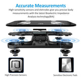 FITINDEX Scale with BMI, Body Fat, Muscle Mass, Smart Scale for Body Weight, Bluetooth, Digital, Sync with App, User Health Equipment