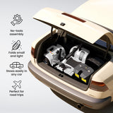 Mobility Scooters for Senior Adults, 15 Mile Electric Mobility Scooter with Detachable Battery, 4 Wheels Foldable Mobility Scooter with LED Headlights and USB Charging Port, 300 lbs Capacity (Silver)