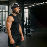 Neck Training Harness with Pulley System – Adjustable Head Strap for Side-to-Side Neck Strength Workout, Heavy-Duty Steel Chain for Weighted Vertical Training, Ideal for Powerlifting & Fitness