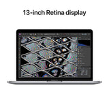 Apple MacBook Pro 13-inch Laptop with M2 chip: Retina Display, 8GB RAM, 512GB SSD, FaceTime HD Camera Silver