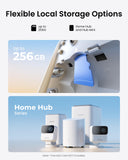 REOLINK Argus MagiCam + Video Doorbell PoE, Security Cameras Wireless Outdoor, AI Person Detection, Magnetic Mount, 9-Month Battery Life, 1080p Night Vision Indoor Camera, Dual-Band 2.4/5GHz WiFi