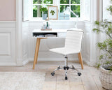 Furmax Vanity Office Desk Chair with Wheels