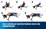 Stamina EasyDecompress Pro - Back Stretcher Gentle Inversion Table For Spine Decompression and Pain Relief - Inversion Tables For Back Pain Strength Training Inversion Equipment Stamina