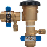 1" 720A Pressure Vacuum Breaker for Zurn Wilkins, Thickened Brass Backflow Preventer, Irrigation Backflow Preventer for Non-Potable Irrigation & Industrial Water Systems, 10-Year Warrant
