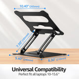 Laptop Stand, Portable Laptop Riser, Adjustable Laptop Stand for Desk Foldable