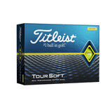 Titleist Tour Soft Golf Balls, Yellow, (One Dozen) Titleist