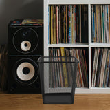 2 Pack Black Metal Mesh Trash Cans for Home Office