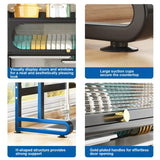 BEBANE Bold Stainless Steel Kitchen Sink Rack Dish Storage Sink Multifunctional Dish Drain Storage Rack,Dish Drying Rack Over The Sink,Dish Racks,Dish Rack Stainless Steel(Black 2,65cm/25.6in)