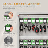 96 Key Lock Box Smart Key Organier Cabinet with Keypad & App for Office
