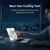 MARGOLAI Silver 15.6" FHD IPS Laptop Computer 16GB RAM 512GB SSD