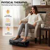TISSCARE Vibration Plate Exercise Machine: TISSCARE Vibrating Plates for Weight Loss and Lymphatic Drainage, 400lbs Shake Plate Whole Body Workout