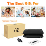 CILI Massage Mat Full Body,Massager Chair Pad,10 Vibration Motors & 5 Massage Modes,Back Massager for Bed,Massage Mattress Pad for Back,Heating Pad with Auto Shut Off