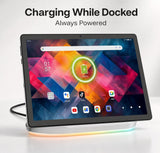 Upgraded Android 16 Tablet with 64GB+1TB Expand, 10.1 inch Tablet with 8-Core, Dock Station
