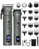 Ufree Beard Trimmer for Men with Hair Clipper, Professional Hair Clippers for Men and Hair Trimmers, Cordless Electric Razor Mens Grooming Kit for Nose, Face, Ear, Body, Gifts for Men Husband Father