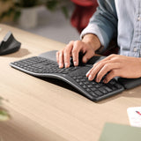 Logitech Ergo K860 Split for Business Wireless Keyboard - Graphite
