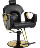 Barber Chair, Salon Chair for Hair Stylist, Height Adjustable Hydraulic Hair LOUVIXA