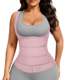 FeelinGirl Waist Trainer Vest for Women Lower Belly Fat Latex Colombiana