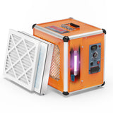 Abestorm HEPA Air Scrubber with UV-C Light, up to 600 CFM, Negative Ion