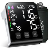 WAMELPRI FDA-Cleared Blood Pressure Monitor, FSA&HSA Eligible Home & Travel BP Machine, Adjustable Wide-Range Cuff for Seniors & Pregnancy, Stores Previous Readings, Accurate Daily Health Tracking