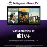 Roku TV - 32 Inch Smart TV, 720P LED HD TV with Wi-Fi Connectivity and Mobile App, Flat Screen TV Compatible Westinghouse