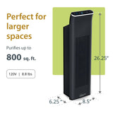 Ionic Pro Platinum Filterless Air Purifier for Home, Cleans Up to 800 sq.ft