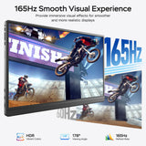 MNN 17.3" QHD 165Hz USB-C HDMI Gaming Monitor