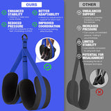 Ayombo Pull Up Assistance Bands,Heavy Duty Resistance Assistance Band for Pull-up Training,Adjustable Assisted Bands with Comfortable Foot Strap,Home Gym Workouts Body Stretching and Strength Training