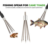 Smarkey Fishing Harpoon Spear Gig Gaff Fork Hook for Frog Cane Toad Bullfrogs Bufo Flounder Fish Mole Remove Trap Catching