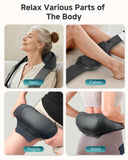 Cordless Neck Shoulder Massager with Graphene Heating, FSA Eligible, Rechargeable Deep Tissue 4D Shiatsu Neck Massager for Pain Relief, Upgraded Massage Heads for Shoulder & Back Gifts for Mom Mother