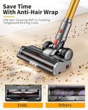 MBYULO Cordless Vacuum Cleaner for Home 600W 60Kpa Upgraded Powerful Stick Vacuum Up to 75Mins, Anti-Tangle & Wall Mount Charging, 8 in 1 Lightweight Vacuum Cleaners for Home/Pet Hair/Carpets/Floors