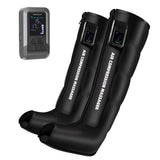 VARIPOWDER Air Compression Leg Massager, Foot and Leg Massager for Circulation and Pain Relief, Cordless Air Compression Boots with 7 Modes 5 Intensity for Home Office