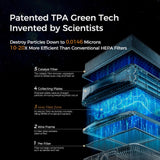 Air Purifier with Pet Cover Attachment – TPA Technology Up to 20X More Effective than HEPA, Ideal for Rooms Up to 450 sqft Airdog