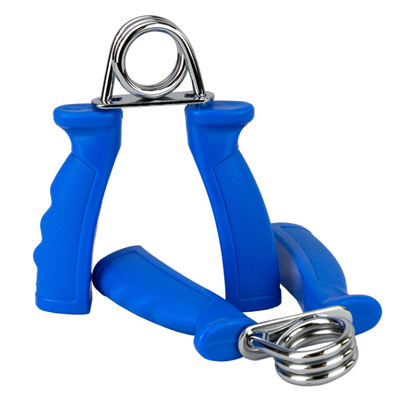 CanDo Hand Grip Exerciser Pair, 24 lb, Blue-Heavy CanDo