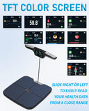 Witcaremed Smart Scale for Body Weight with BMI, Body Fat, Muscle Mass, Water Percentage, 8 Electrode High Precision Bathroom Scales, Scale with App, 56 Body Composition Measurement (Black)