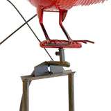 Esschert Staked Metal Giant Flying Cardinal Rocker, 84" H