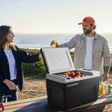 EUHOMY 12 Volt Refrigerator, 26QT(25L) Compressor Electric Cooler APP Control, Car Fridge -4℉~68℉, Portable Refrigerator 12/24V DC 110-240V AC, Portable Freezer for Camping, Travel, Boat