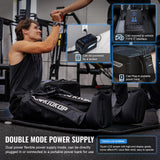 Air Compression Recovery System Full Leg Massager Boots with 8 Intensities 4 Modes Professional Sequential Device to Improvement,Relax,Fast Recovery Muscle for Athletes Small Size(Height:160-185CM)