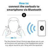 Sennheiser MOMENTUM True Wireless 4 Smart Earbuds, Bluetooth